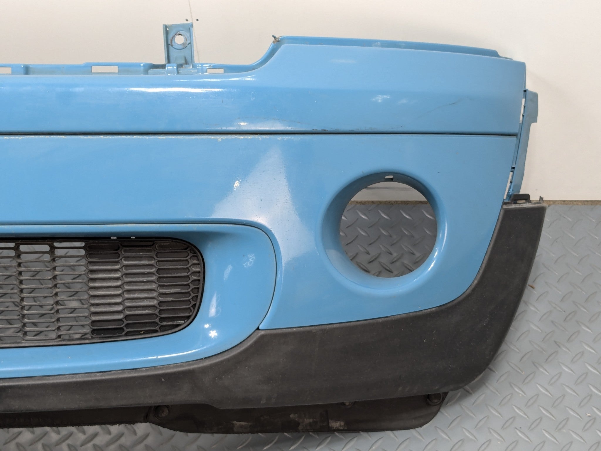 2006 - 2013 OEM MINI COOPER FRONT BUMPER COVER DARK MODERATE BLUE