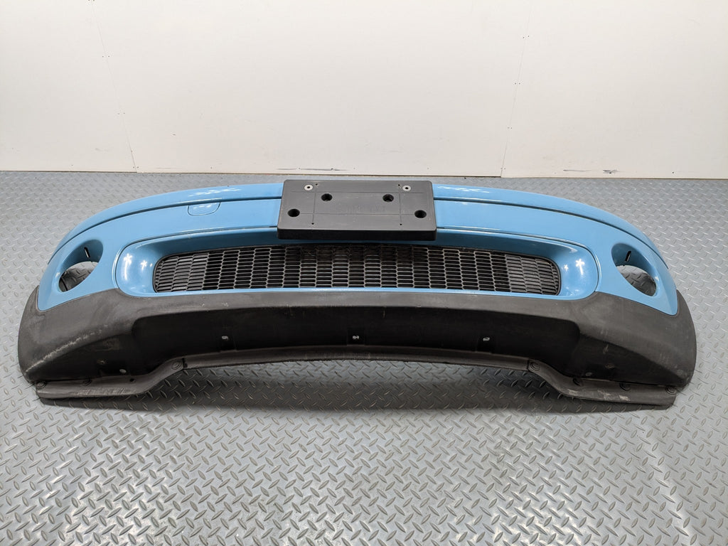 2006 - 2013 OEM MINI COOPER FRONT BUMPER COVER DARK MODERATE BLUE