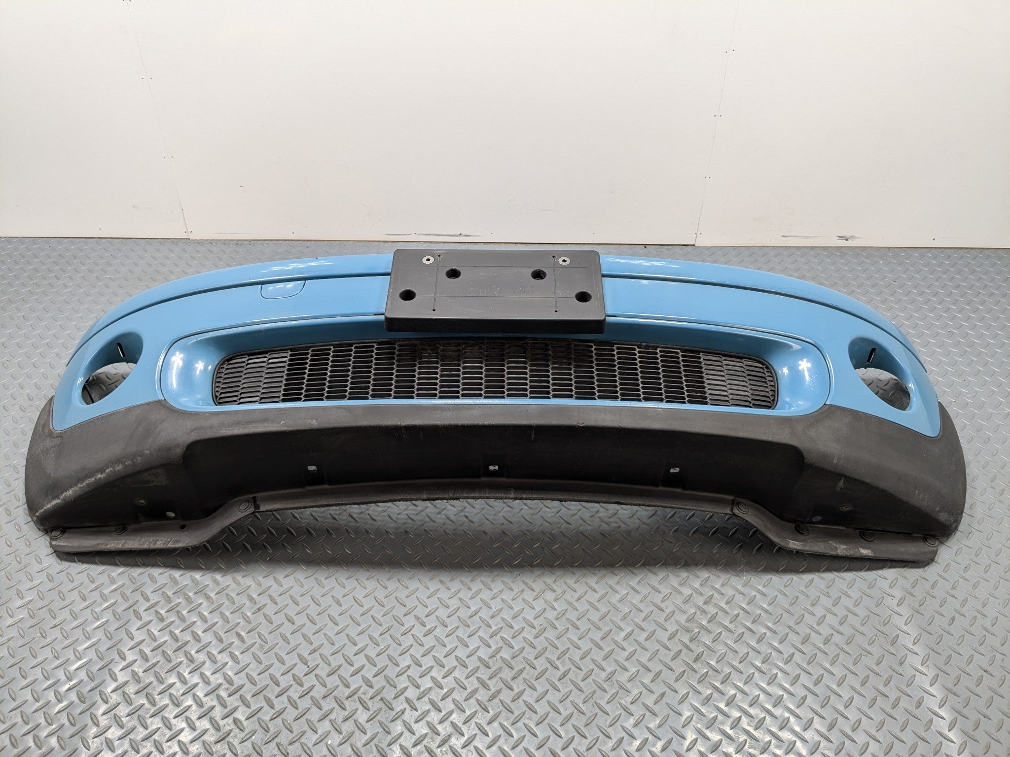 2006 - 2013 OEM MINI COOPER FRONT BUMPER COVER DARK MODERATE BLUE