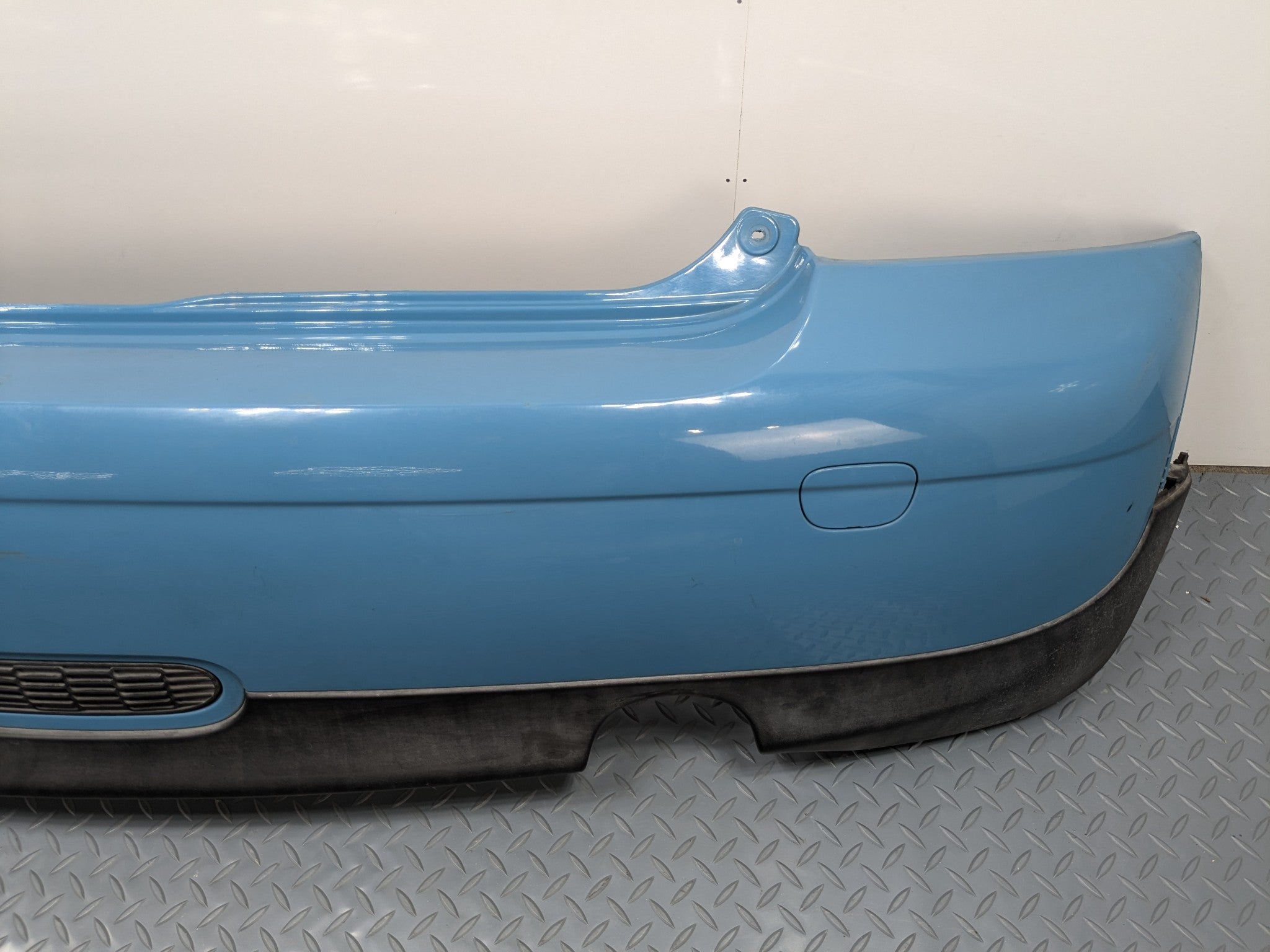 2006 - 2013 OEM MINI COOPER REAR BUMPER COVER DARK MODERATE BLUE