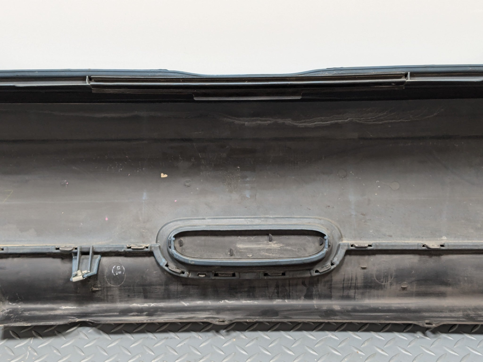 2006 - 2013 OEM MINI COOPER REAR BUMPER COVER DARK MODERATE BLUE