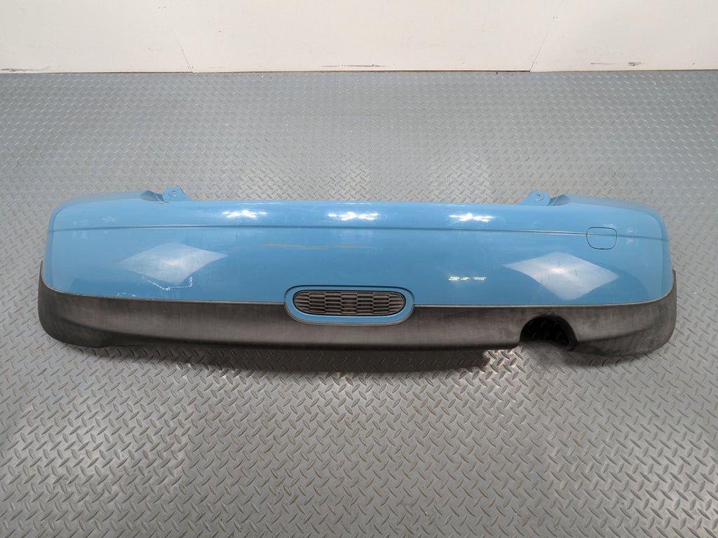 2006 - 2013 OEM MINI COOPER REAR BUMPER COVER DARK MODERATE BLUE