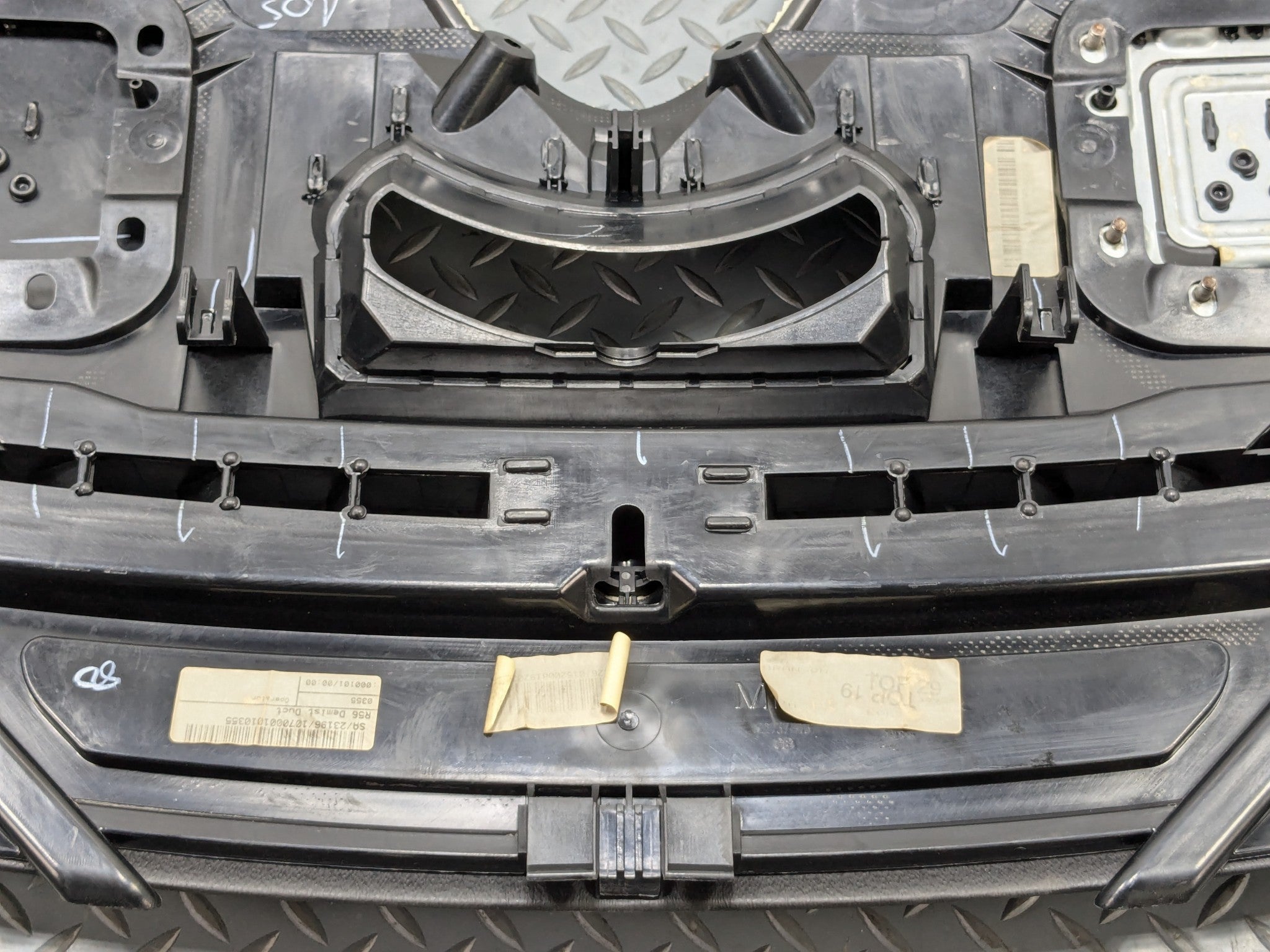 2006 - 2013 OEM MINI COOPER DASHBOARD DASH BOARD FACIA UPPER PANEL BLACKShipping