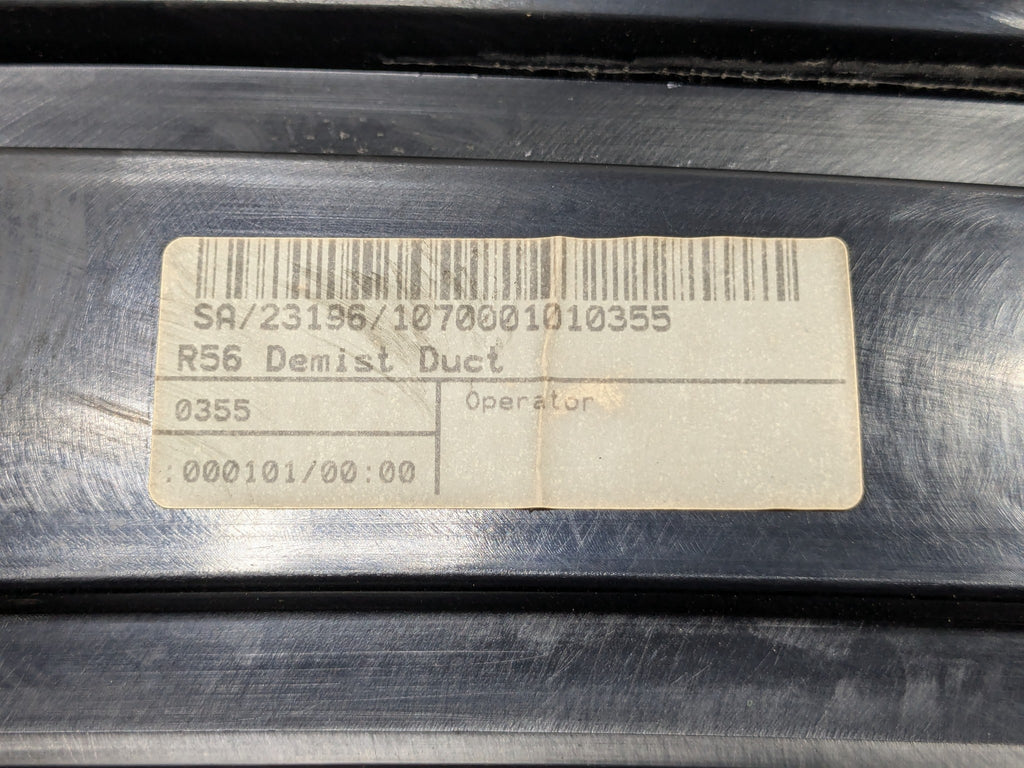 2006 - 2013 OEM MINI COOPER DASHBOARD DASH BOARD FACIA UPPER PANEL BLACKShipping