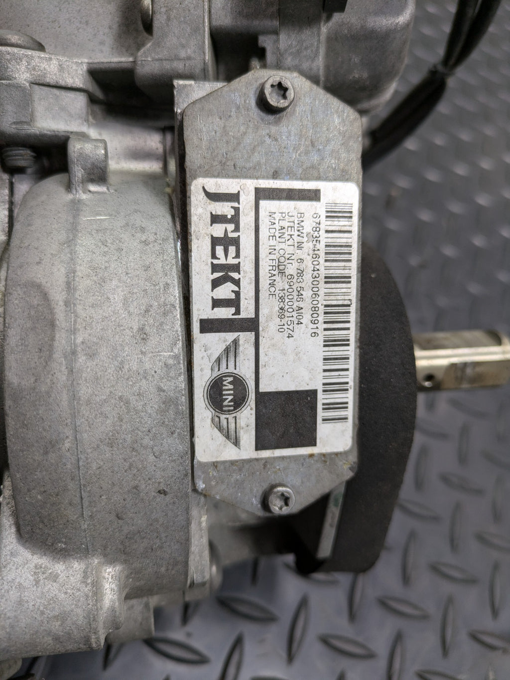 2006 - 2013 OEM MINI COOPER POWER STEERING GEAR RACK AND PINION ASSEMBLY