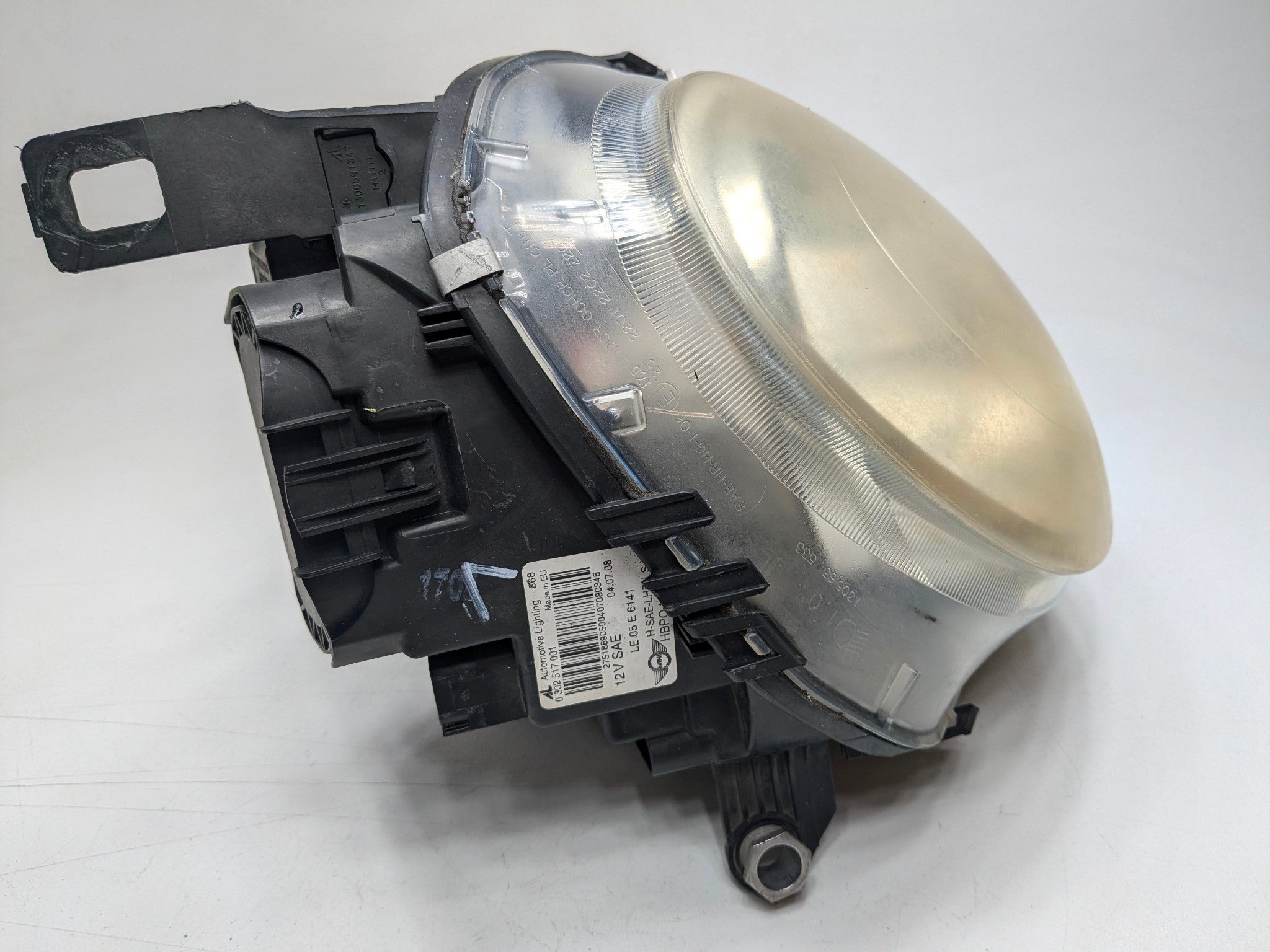 2006 - 2013 OEM MINI COOPER FRONT LEFT DRIVER SIDE HALOGEN HEADLIGHT ASSEMBLY
