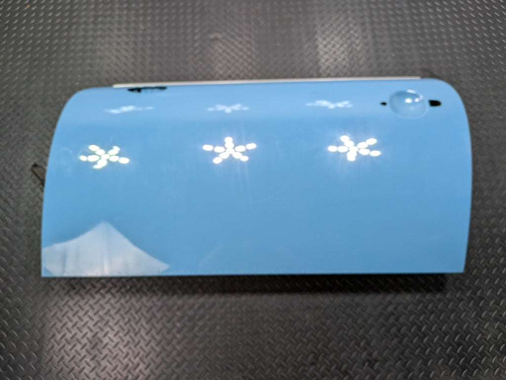 2006 - 2013 OEM MINI COOPER FRONT LEFT SIDE DOOR SHELL PANEL MODERATE BLUE