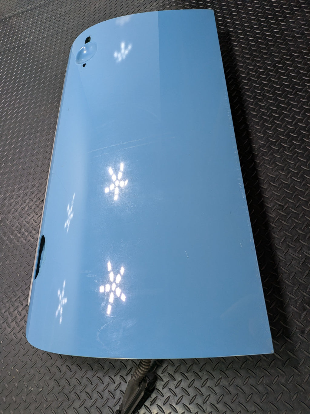 2006 - 2013 OEM MINI COOPER FRONT LEFT SIDE DOOR SHELL PANEL MODERATE BLUE
