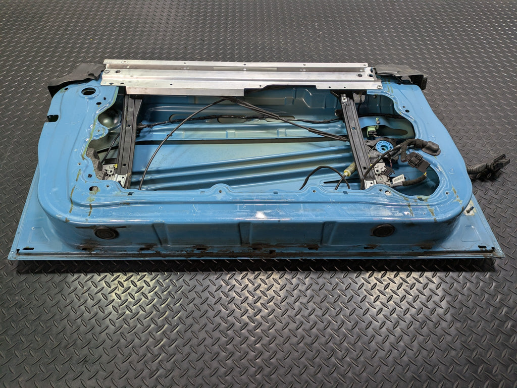 2006 - 2013 OEM MINI COOPER FRONT LEFT SIDE DOOR SHELL PANEL MODERATE BLUE