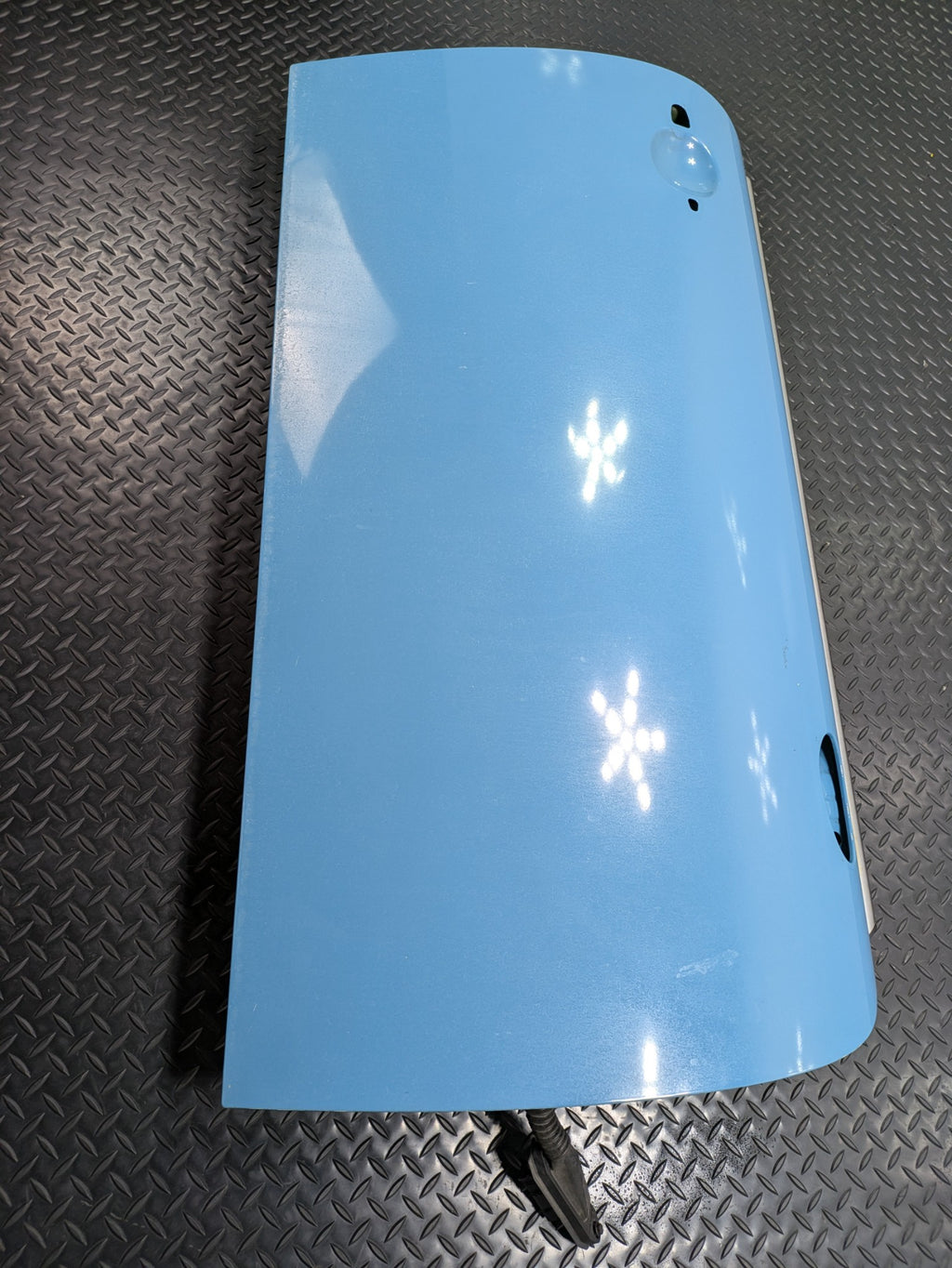 2006 - 2013 OEM MINI COOPER FRONT RIGHT SIDE DOOR SHELL PANEL MODERATE BLUE