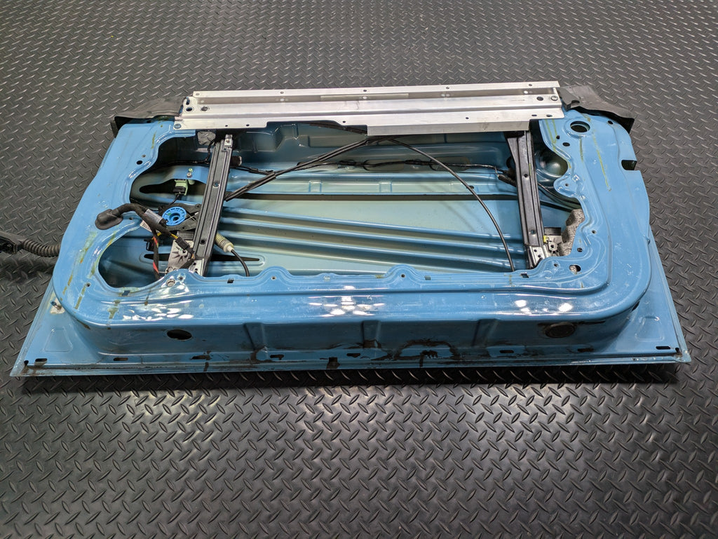 2006 - 2013 OEM MINI COOPER FRONT RIGHT SIDE DOOR SHELL PANEL MODERATE BLUE