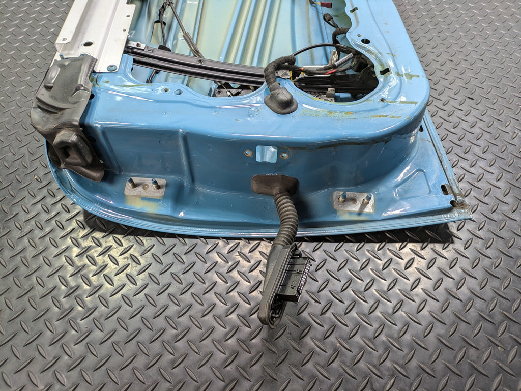 2006 - 2013 OEM MINI COOPER FRONT RIGHT SIDE DOOR SHELL PANEL MODERATE BLUE