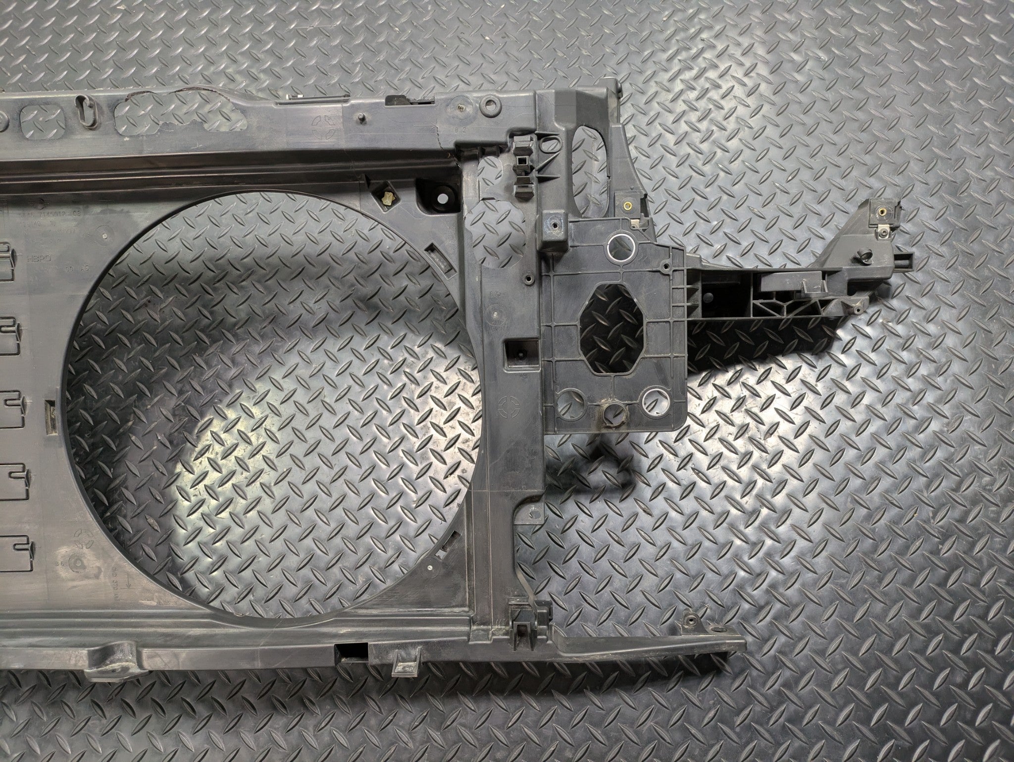 2006 - 2013 OEM MINI COOPER RADIATOR SUPPORT FRONT HEADER PANEL ASSEMBLY