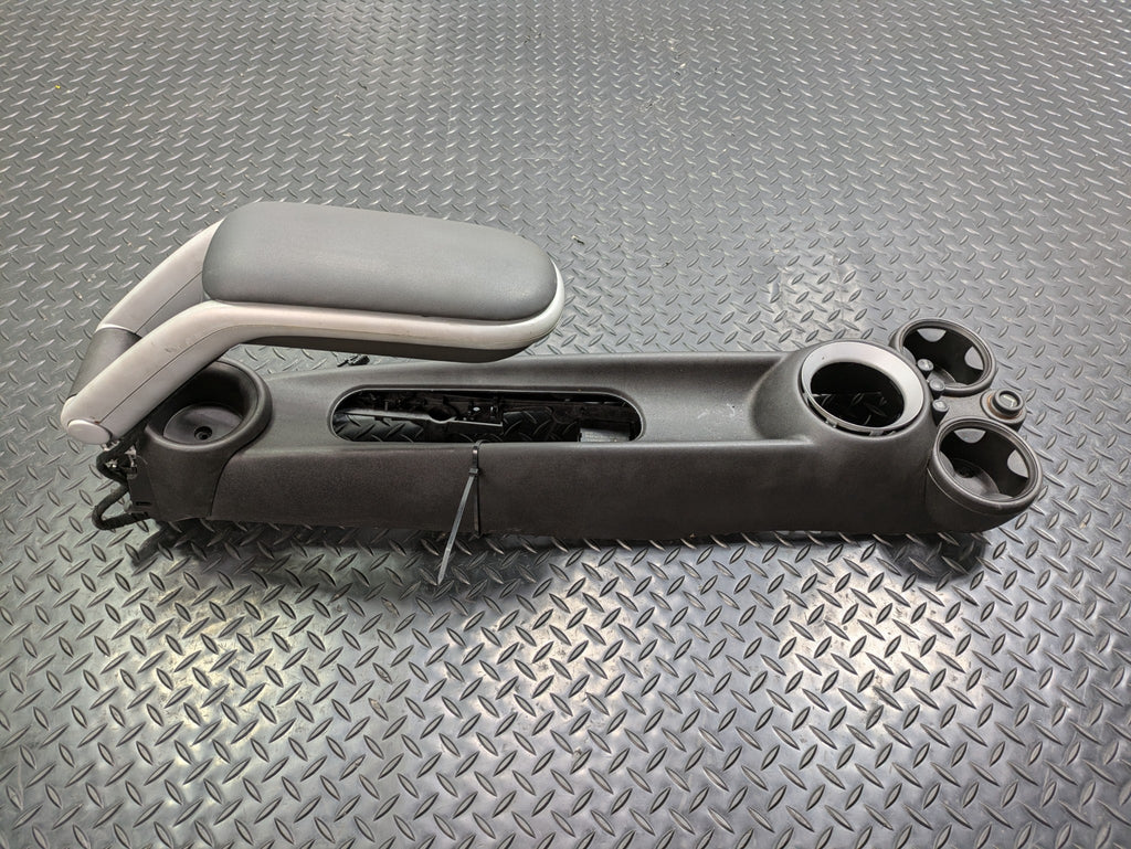 2006 - 2013 OEM MINI COOPER CENTER CONSOLE ARMREST WITH CUP HOLDER TRIM PANEL