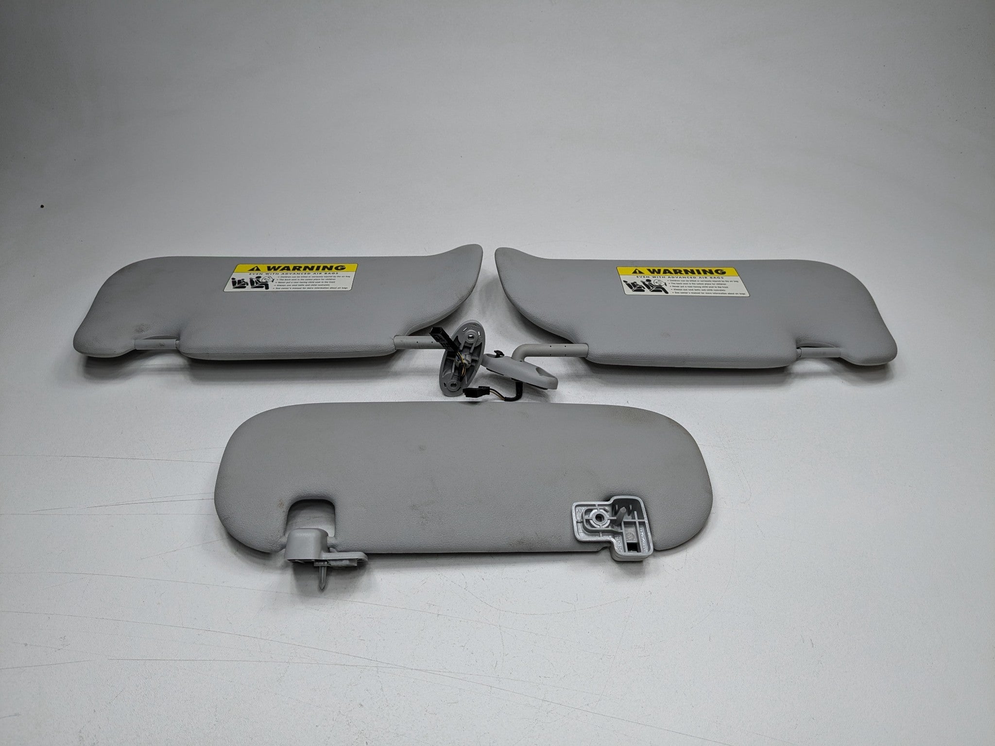 2006 - 2013 OEM MINI COOPER FRONT LEFT AND RIGHT INTERIOR UPPER ROOF SUN VISOR