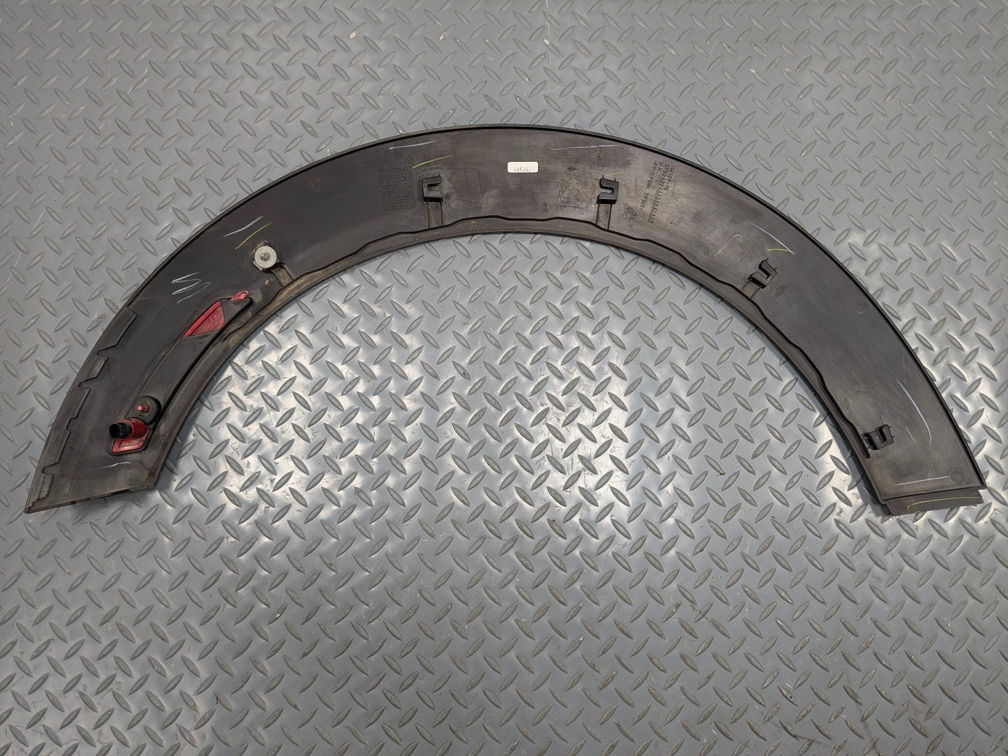 2006 - 2013 OEM MINI COOPER REAR LEFT DRIVER SIDE FENDER FLARE BODY MOLDING TRIM