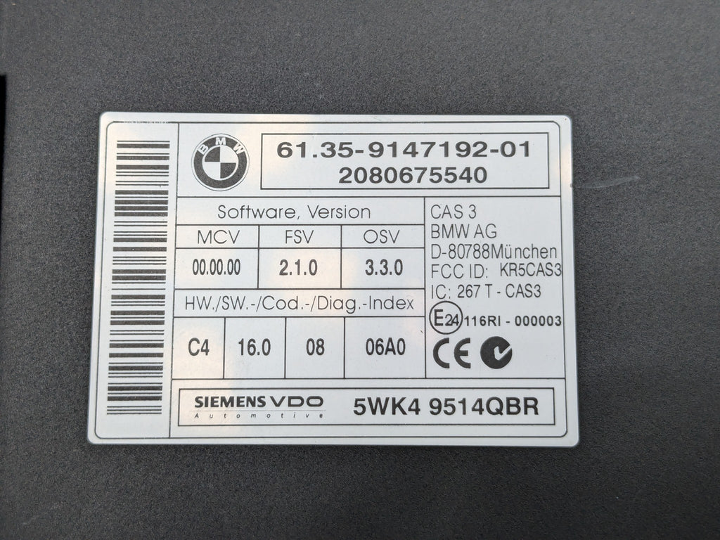 2006 - 2013 OEM MINI COOPER BCM BODY CONTROL MODULE UNIT