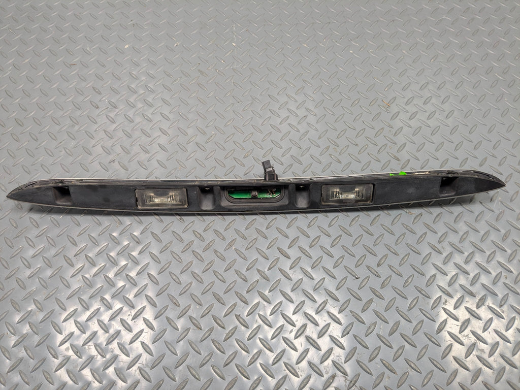 2006 - 2013 OEM MINI COOPER REAR TRUNK LID LICENSE PLATE LIGHT BODY MOLDING TRIM