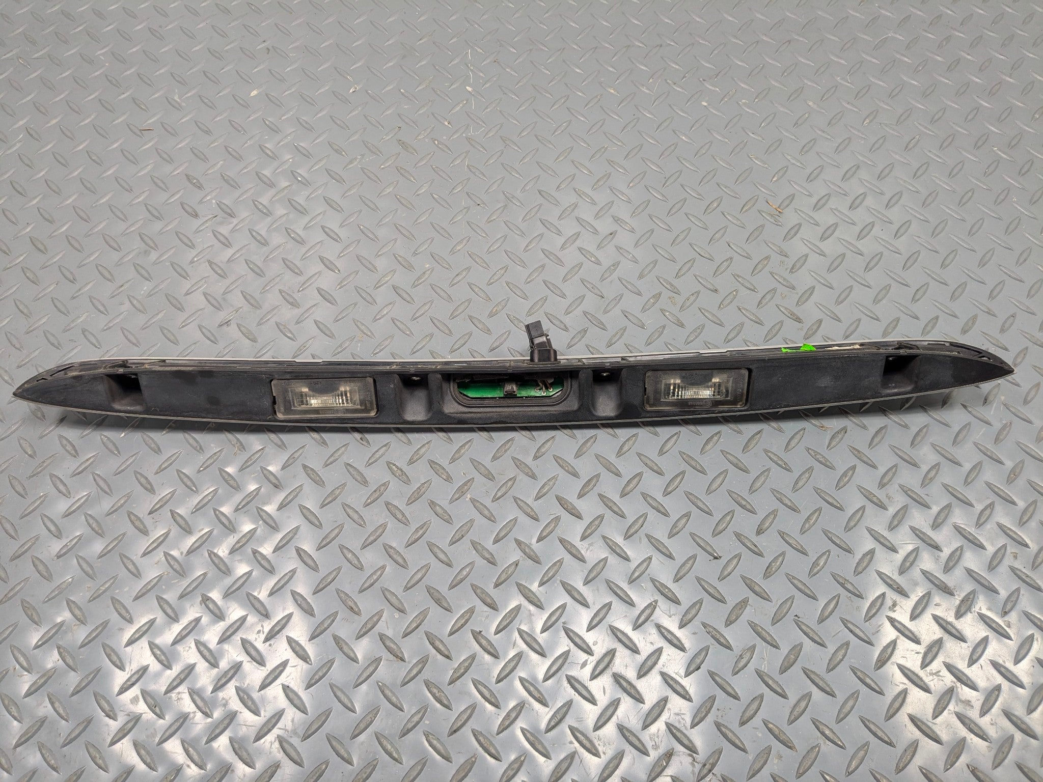 2006 - 2013 OEM MINI COOPER REAR TRUNK LID LICENSE PLATE LIGHT BODY MOLDING TRIM