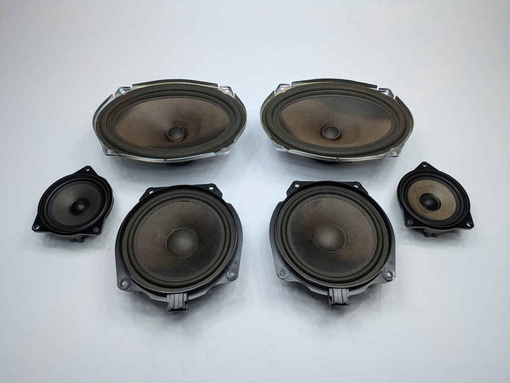 2006 - 2013 OEM MINI COOPER FRONT AND REAR AUDIO SOUND SYSTEM SPEAKER SET