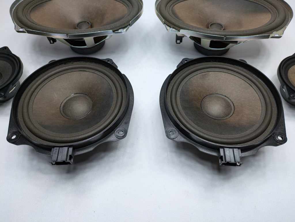 2006 - 2013 OEM MINI COOPER FRONT AND REAR AUDIO SOUND SYSTEM SPEAKER SET