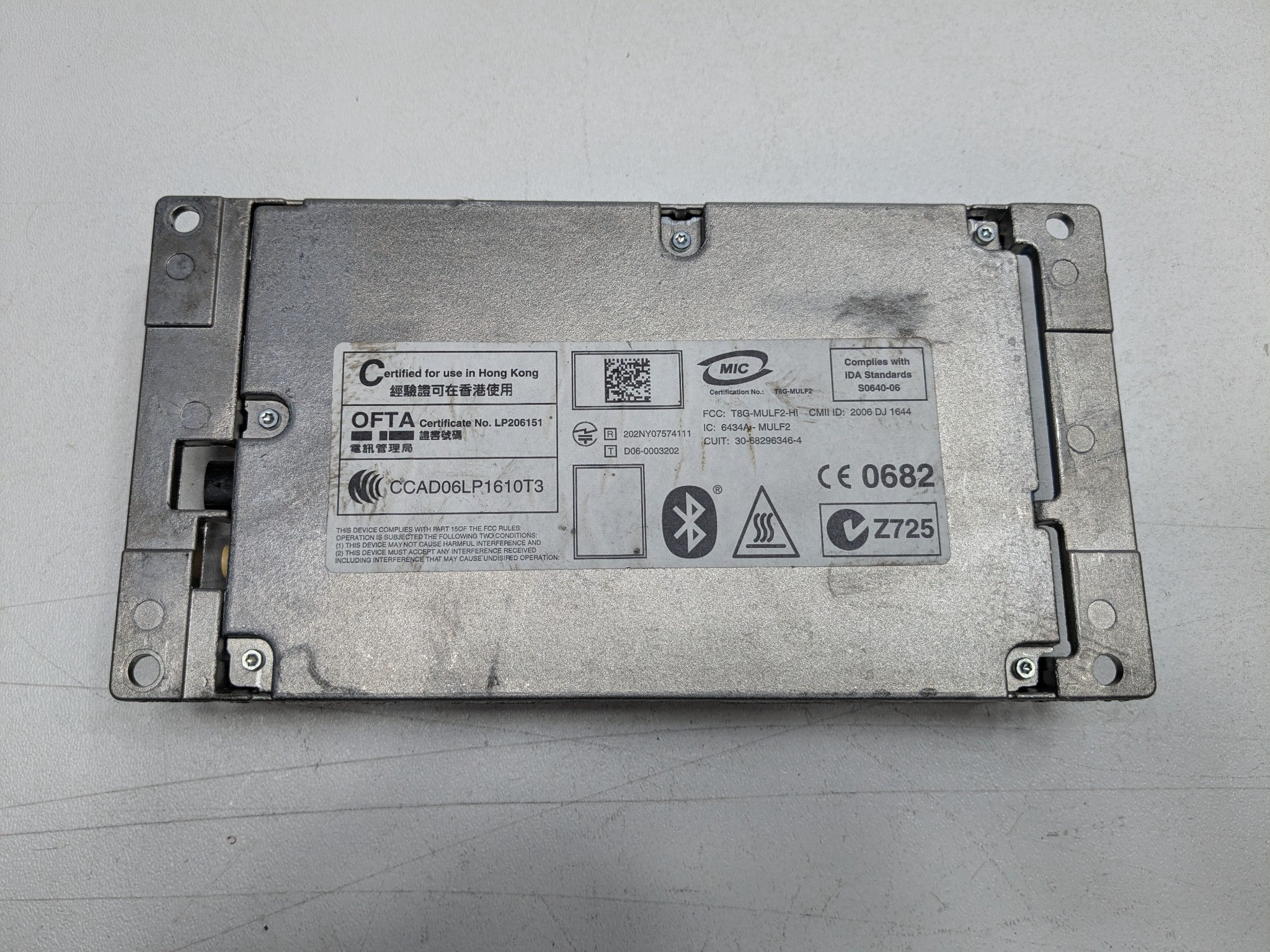 2006 - 2013 OEM MINI COOPER BLUETOOTH COMMUNICATION CONTROL MODULE