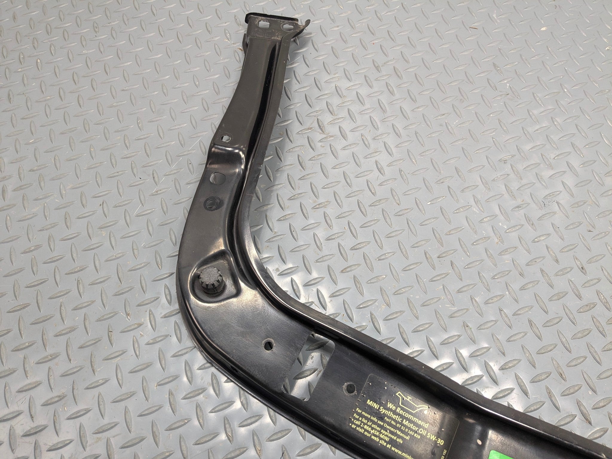 2006 - 2013 OEM MINI COOPER UPPER RADIATOR SUPPORT BRACKET TIE BAR