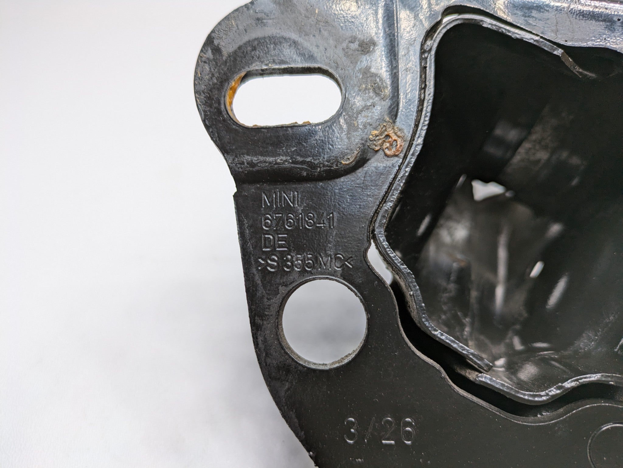 2006 - 2013 OEM MINI COOPER REAR LEFT DRIVER SIDE TRAILING ARM BRACKET