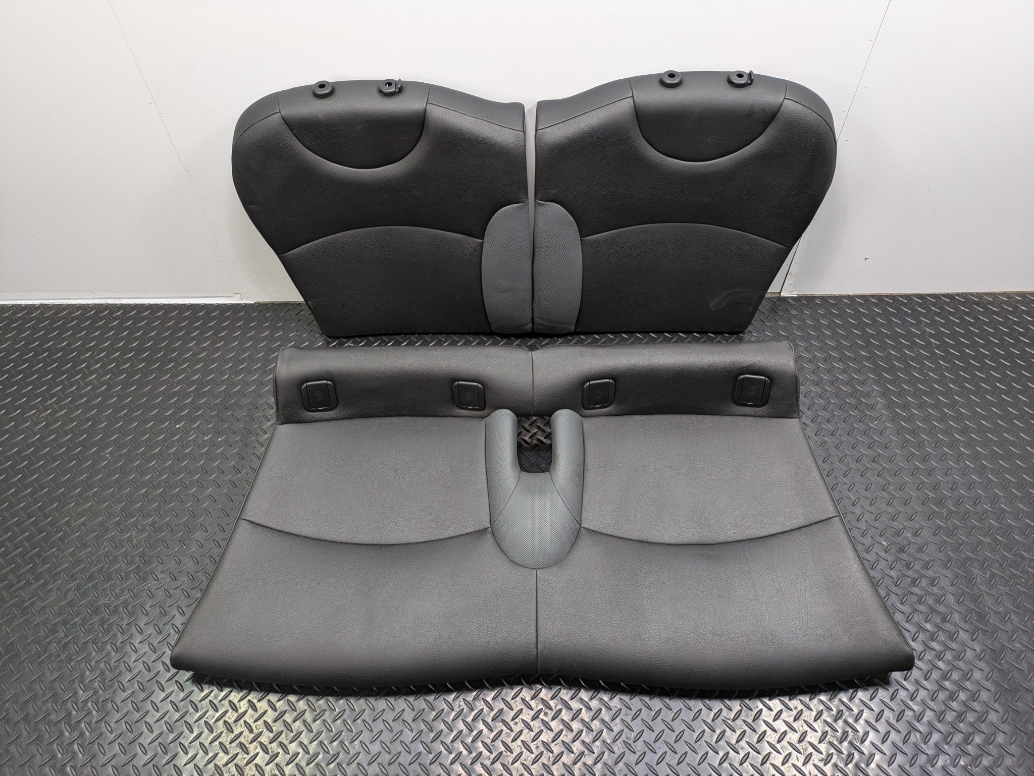 2006 - 2013 OEM MINI COOPER REAR UPPER AND LOWER SEAT CUSHION ASSEMBLY