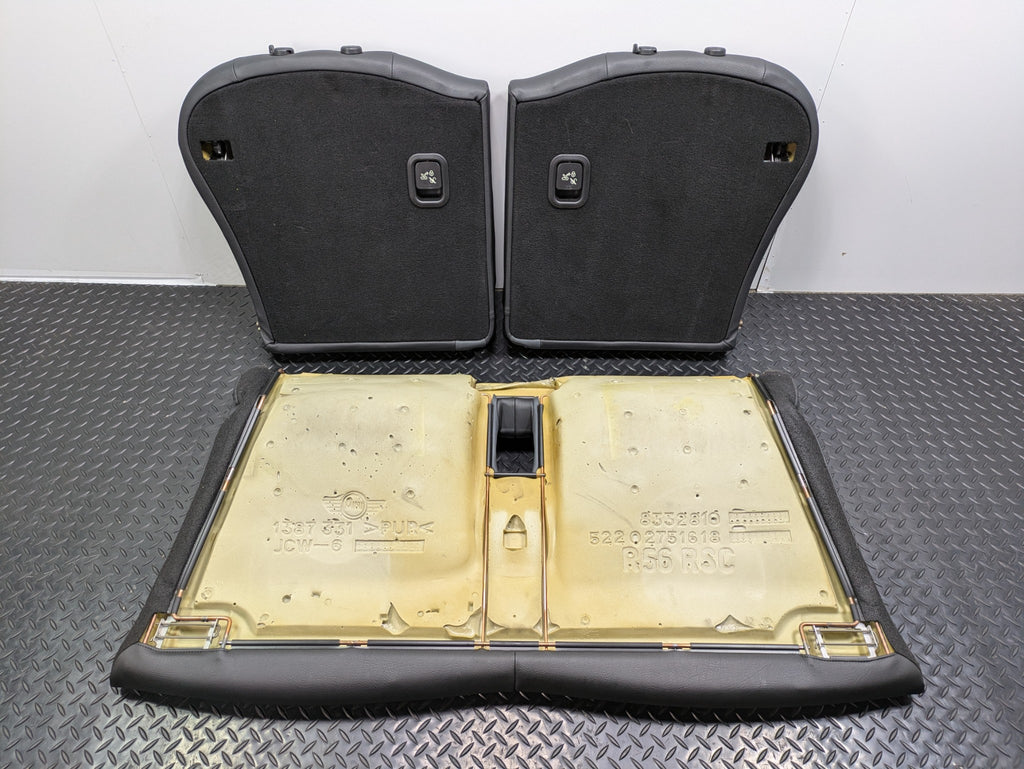 2006 - 2013 OEM MINI COOPER REAR UPPER AND LOWER SEAT CUSHION ASSEMBLY