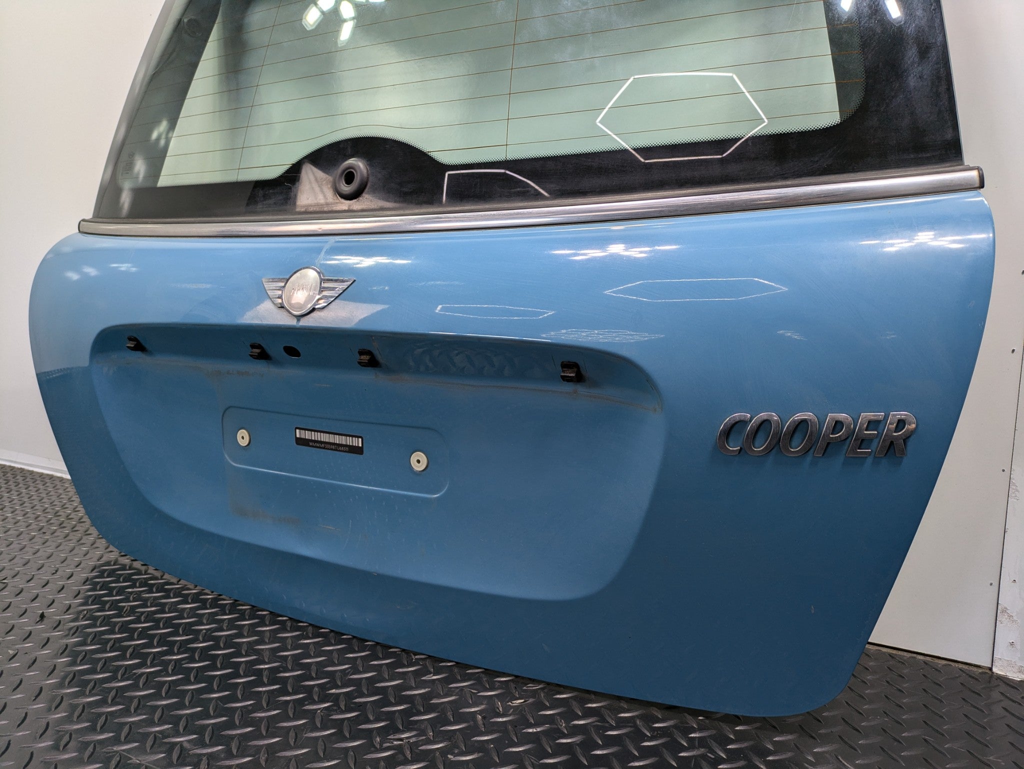 2006 - 2013 OEM MINI COOPER REAR TRUNK TAILGATE HATCH SHELL PANEL ASSEMBLY