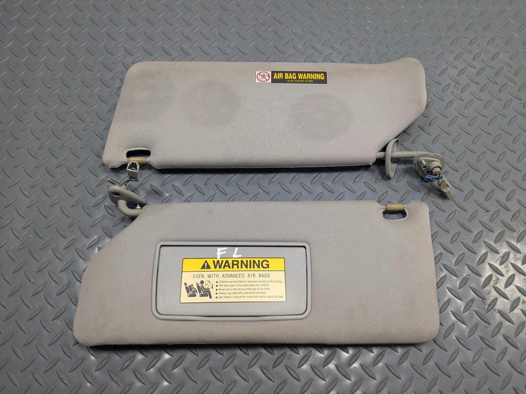 05 - 10 OEM HONDA ODYSSEY FRONT LEFT AND RIGHT INTERIOR ROOF SUN VISOR SET