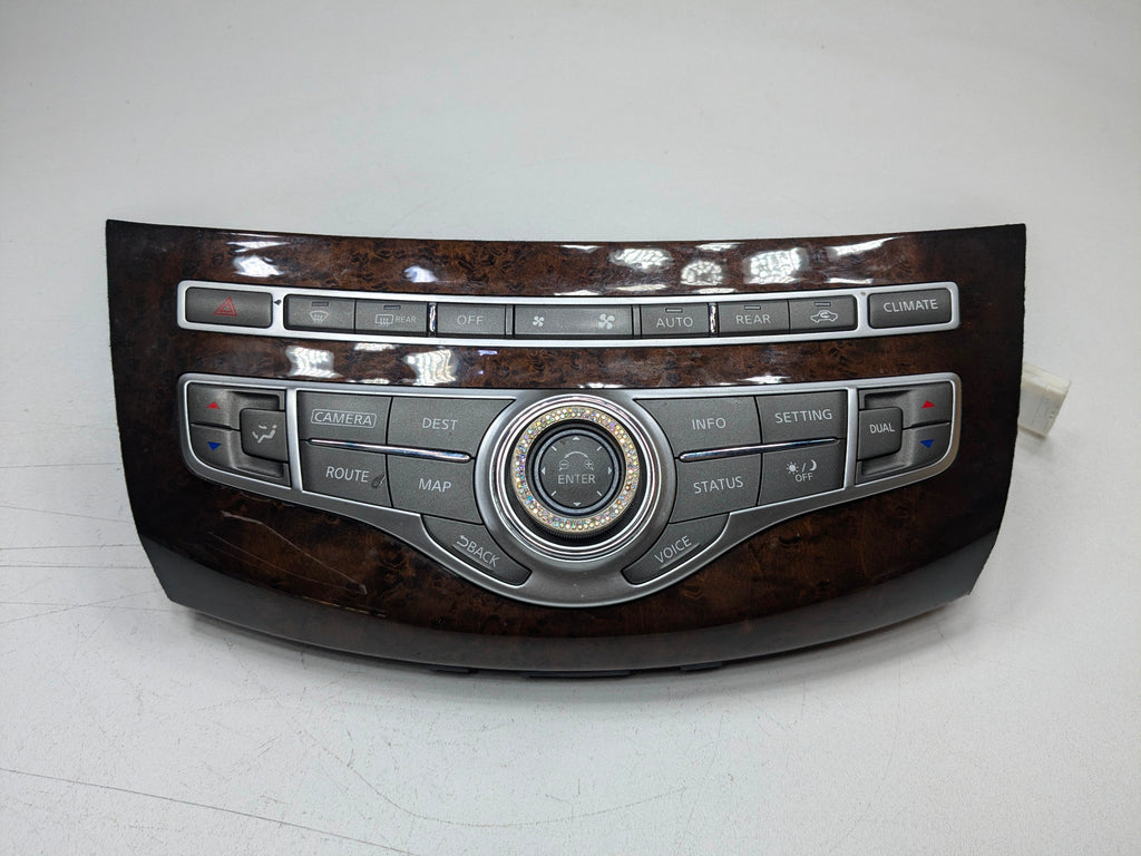 2013 OEM INFINITI JX35 AC AUDIO HEATER CLIMATE AND NAVIGATION CONTROL SWITCH