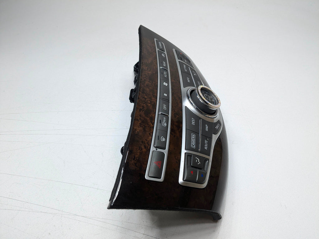 2013 OEM INFINITI JX35 AC AUDIO HEATER CLIMATE AND NAVIGATION CONTROL SWITCH