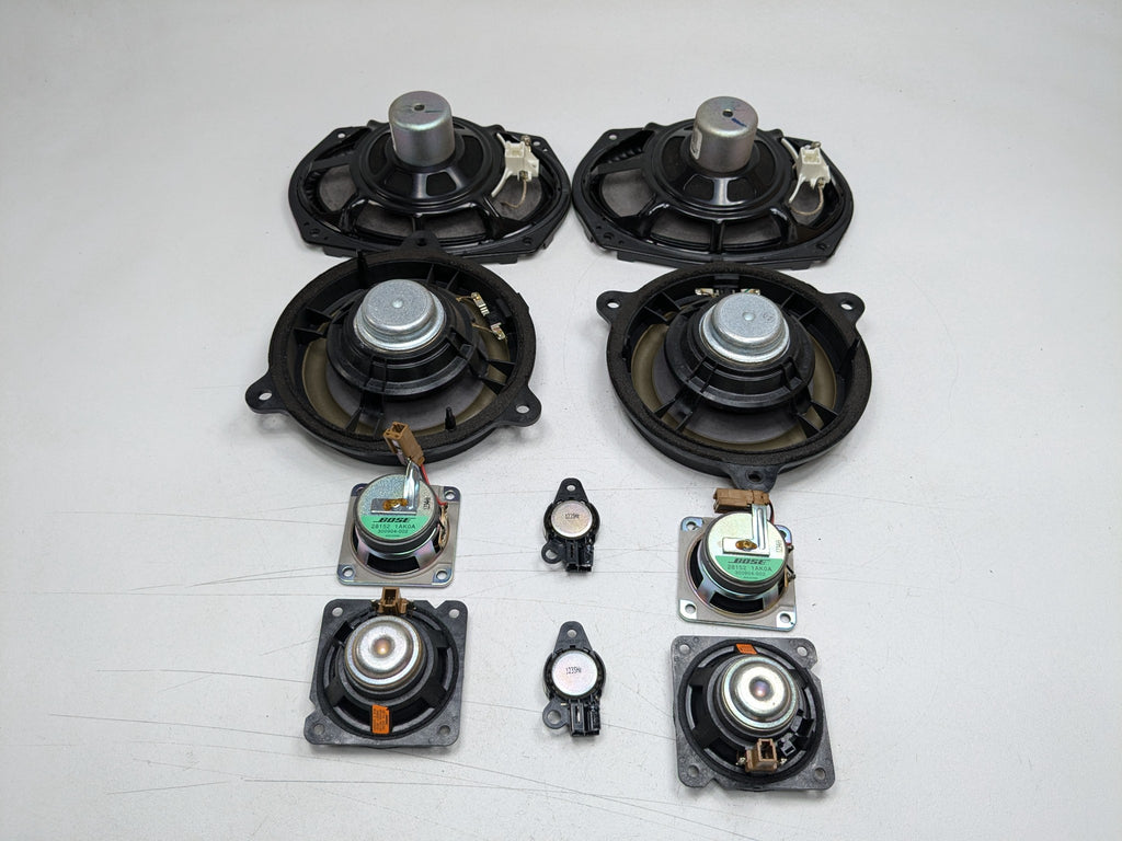 2013 OEM INFINITI JX35 FRONT AND REAR AUDIO SOUND SYSTEM SPEAKER SET OF 8