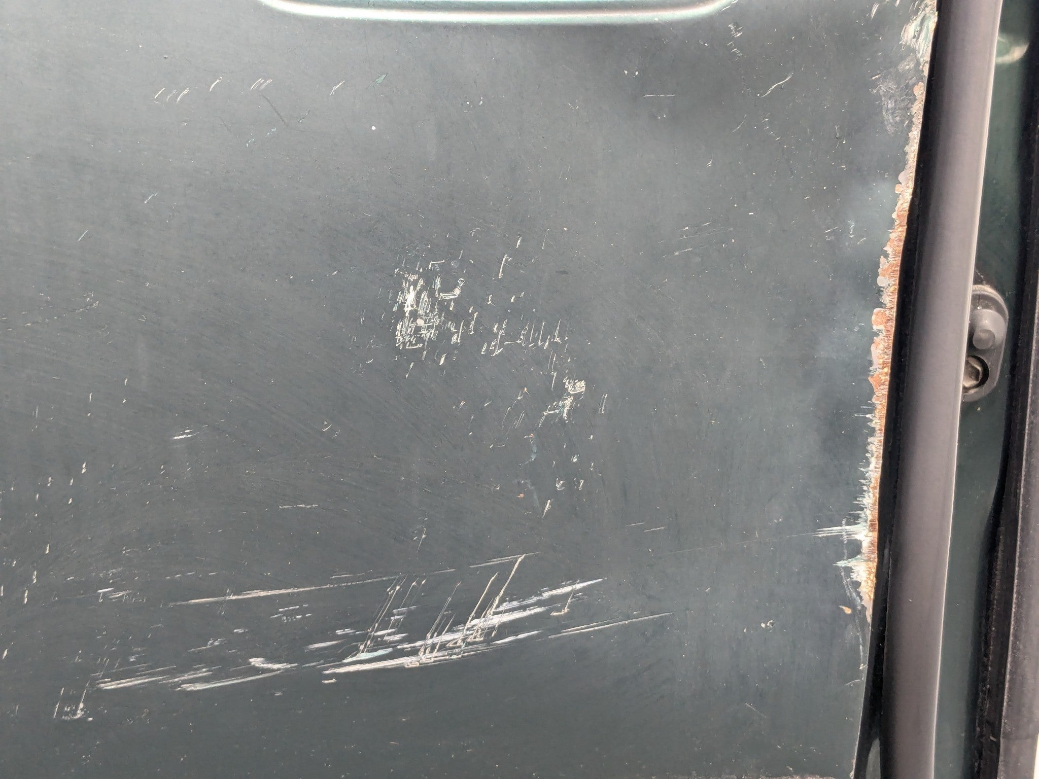00 - 04 OEM TOYOTA TUNDRA REAR RIGHT PASSENGER SIDE DOOR SHELL PANEL ASSEMBLY