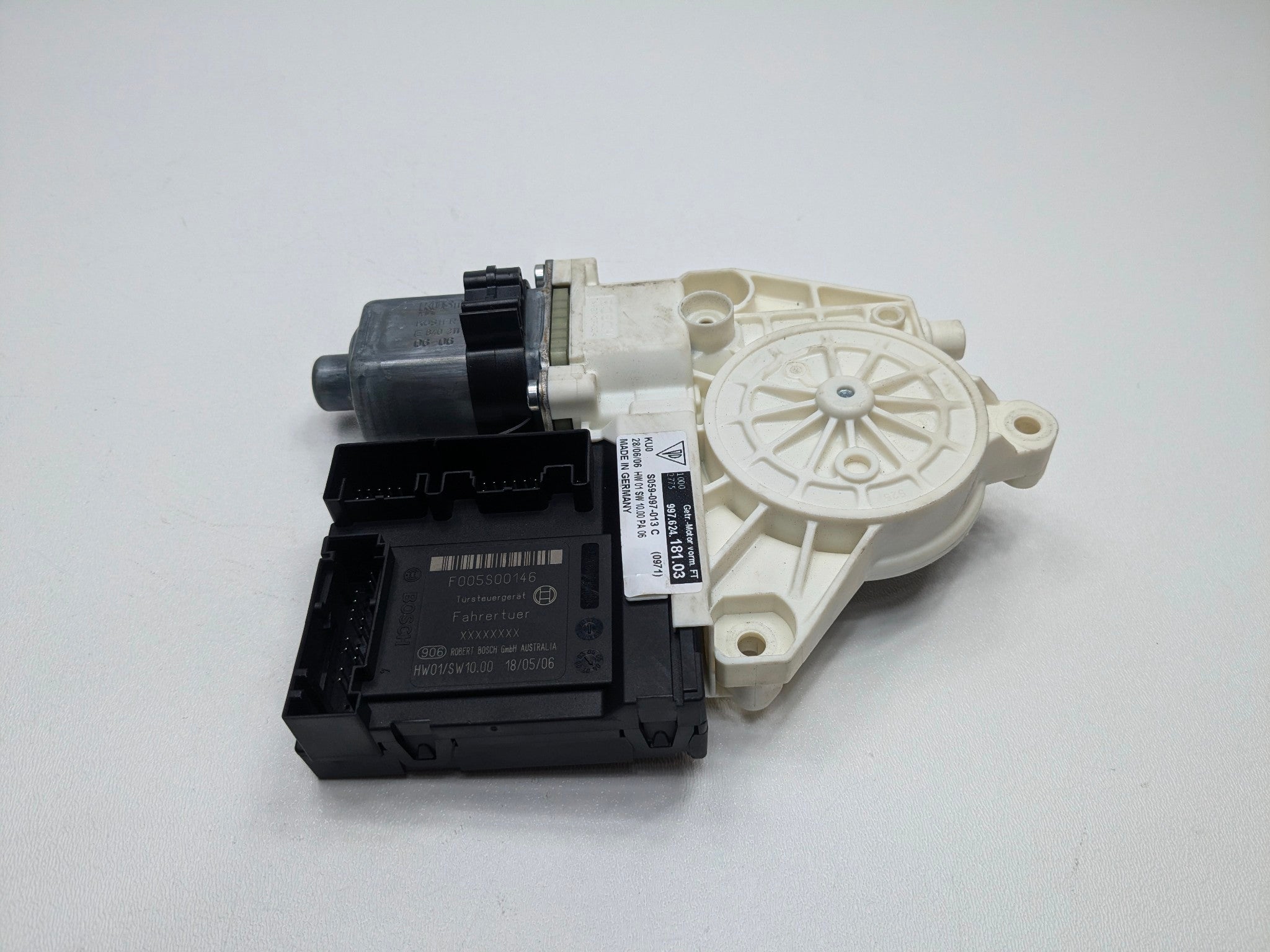2006 - 2008 OEM PORSCHE CAYMAN FRONT LEFT DRIVER SIDE POWER WINDOW MOTOR