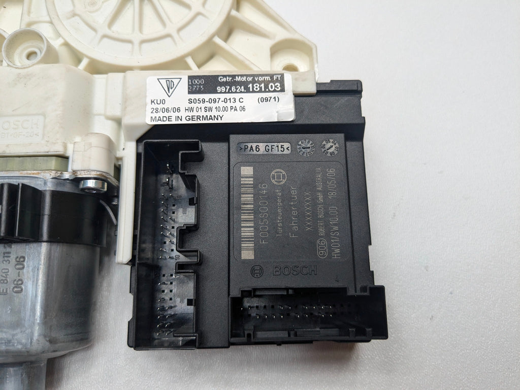 2006 - 2008 OEM PORSCHE CAYMAN FRONT LEFT DRIVER SIDE POWER WINDOW MOTOR