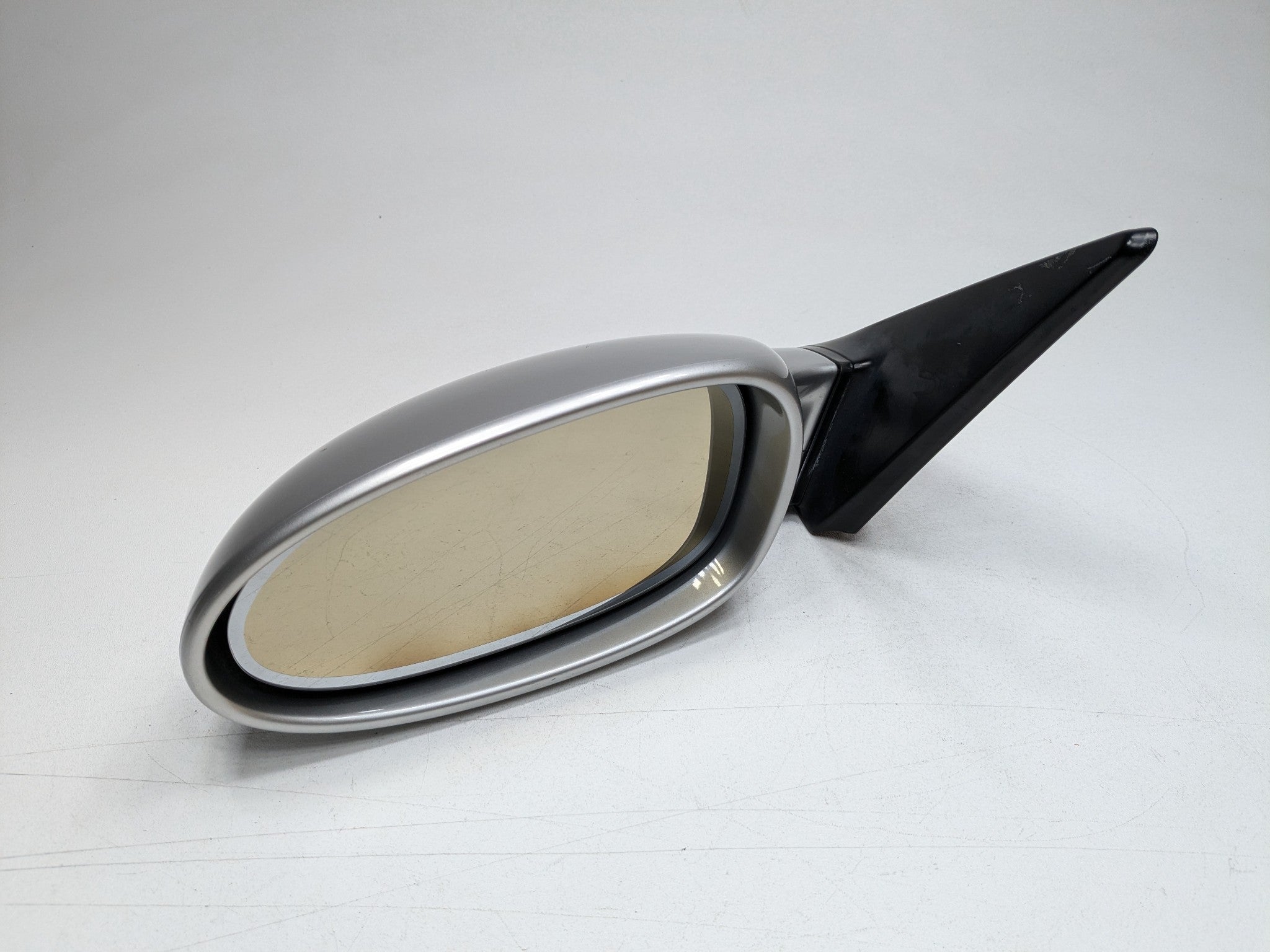2006 - 2008 OEM PORSCHE CAYMAN FRONT LEFT REAR VIEW DOOR MIRROR SILVER