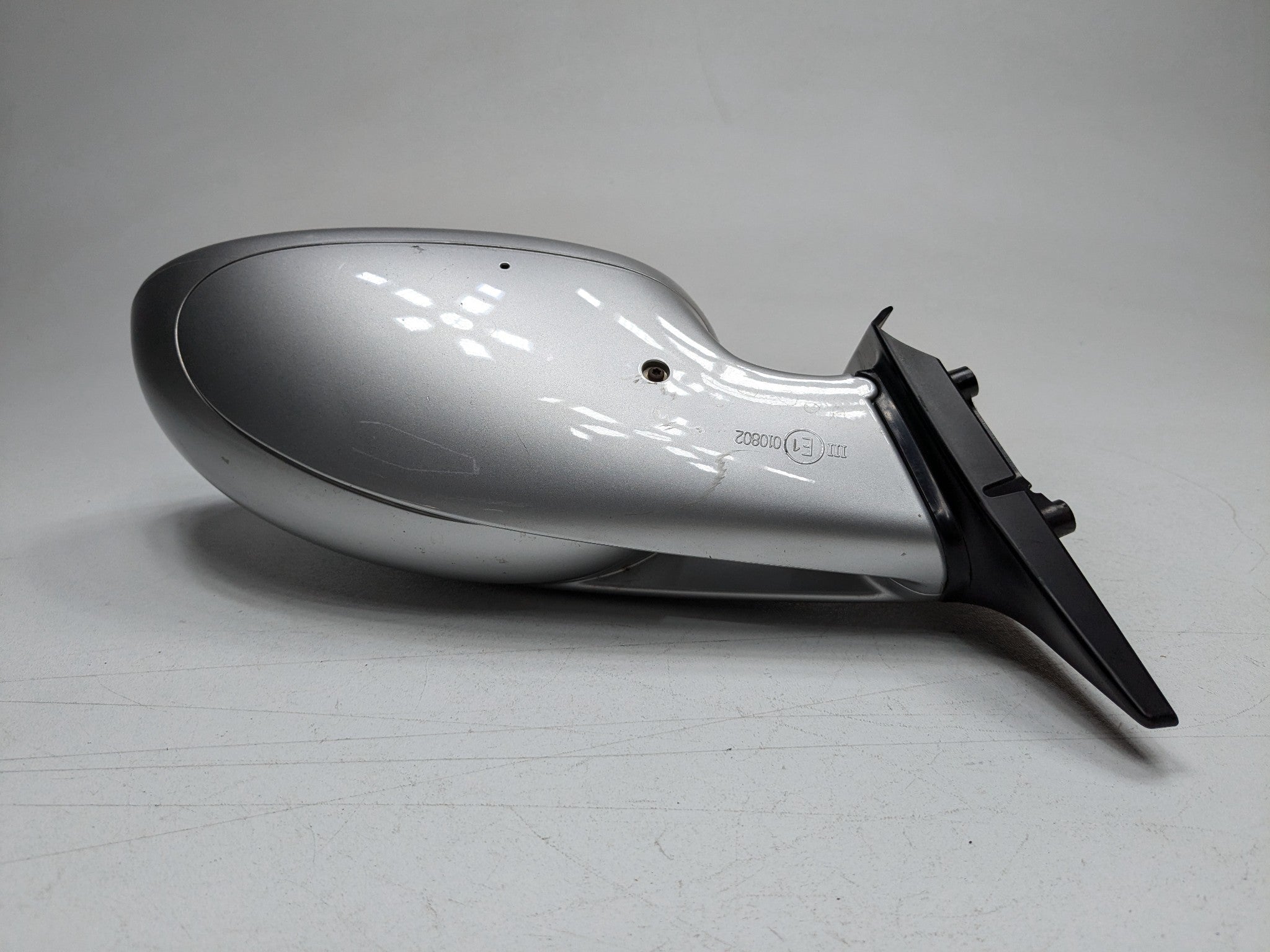 2006 - 2008 OEM PORSCHE CAYMAN FRONT LEFT REAR VIEW DOOR MIRROR SILVER