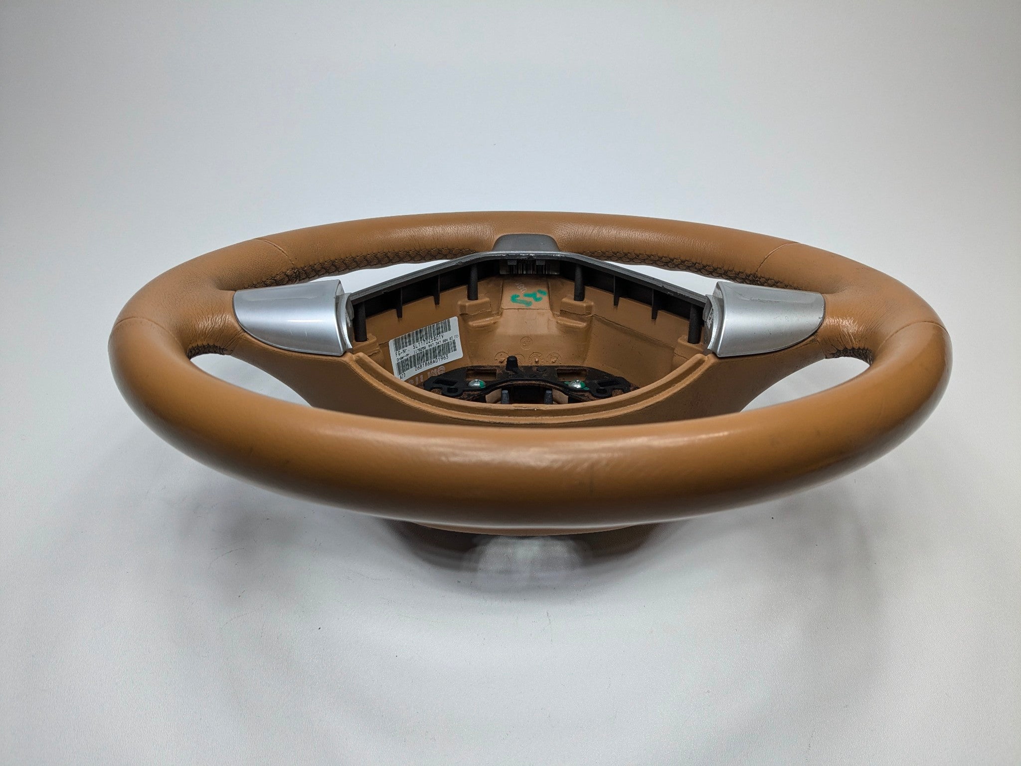 2006 - 2008 OEM PORSCHE CAYMAN POWER STEERING WHEEL COLUMN LEATHER