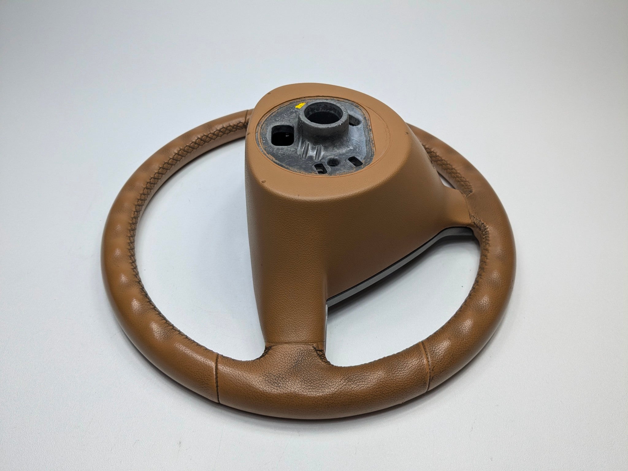 2006 - 2008 OEM PORSCHE CAYMAN POWER STEERING WHEEL COLUMN LEATHER