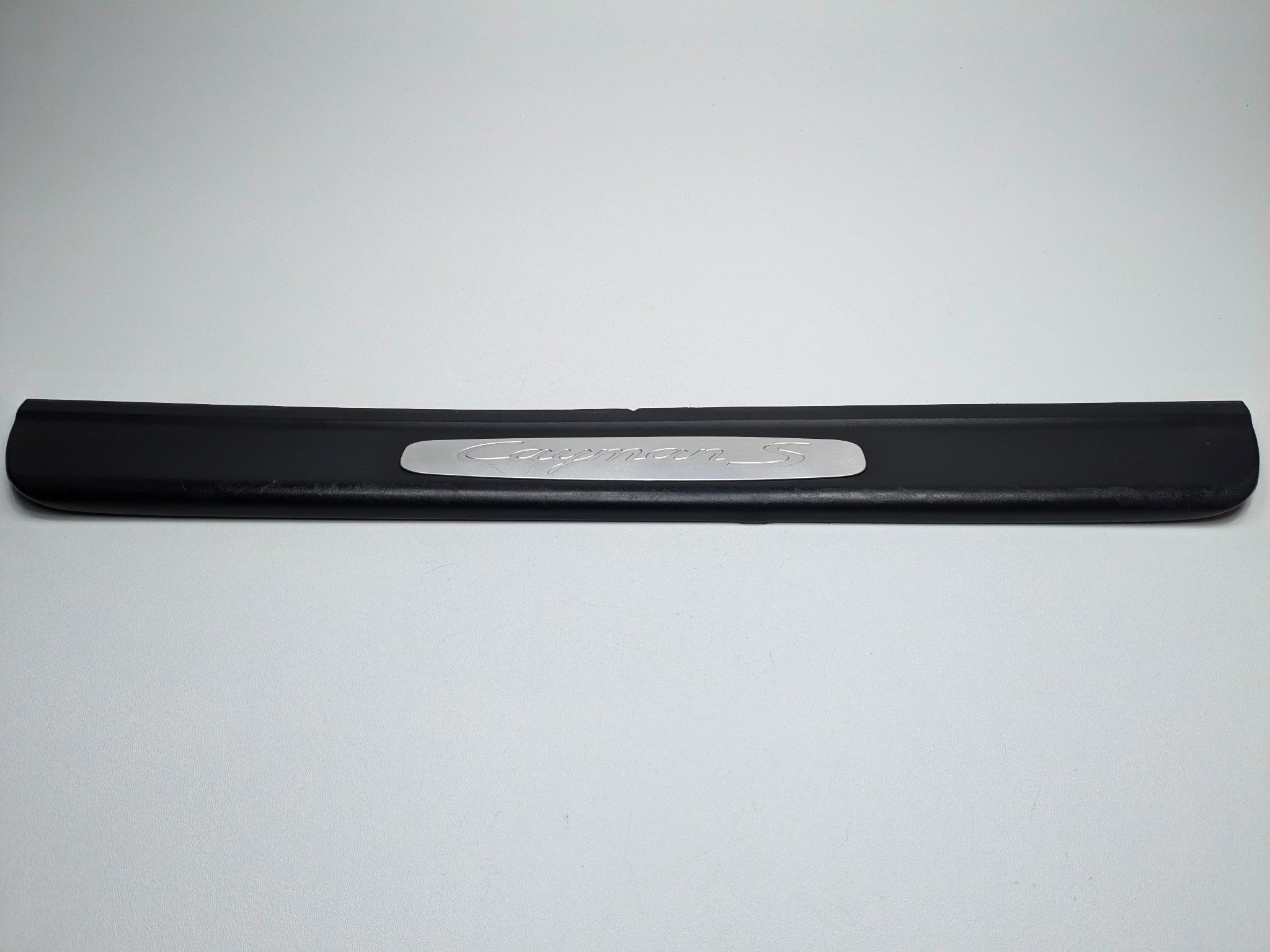 2006 - 2008 OEM PORSCHE CAYMAN LEFT DRIVER SIDE DOOR SCUFF SILL PLATE TRIM
