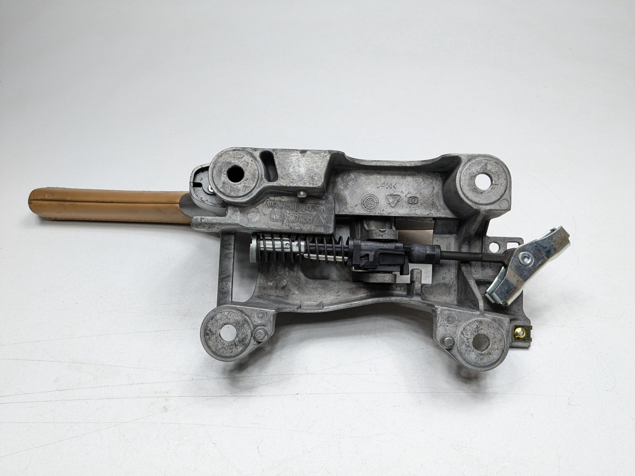 2006 - 2008 OEM PORSCHE CAYMAN EMERGENCY PARKING BRAKE LEVER BEIGE