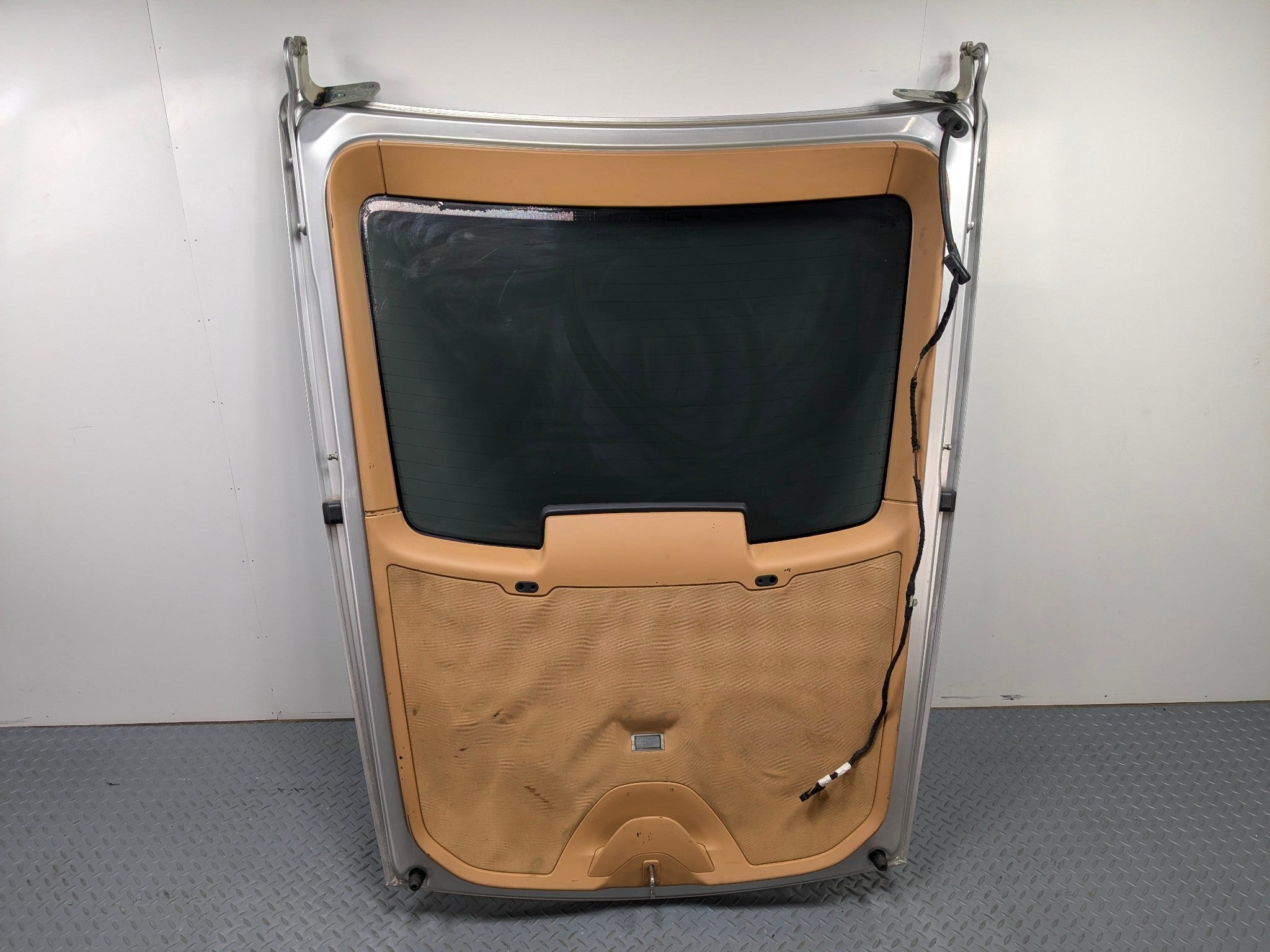 2006 - 2008 OEM PORSCHE CAYMAN REAR TRUNK TAILGATE WITH PRIVACY TINT GLASS