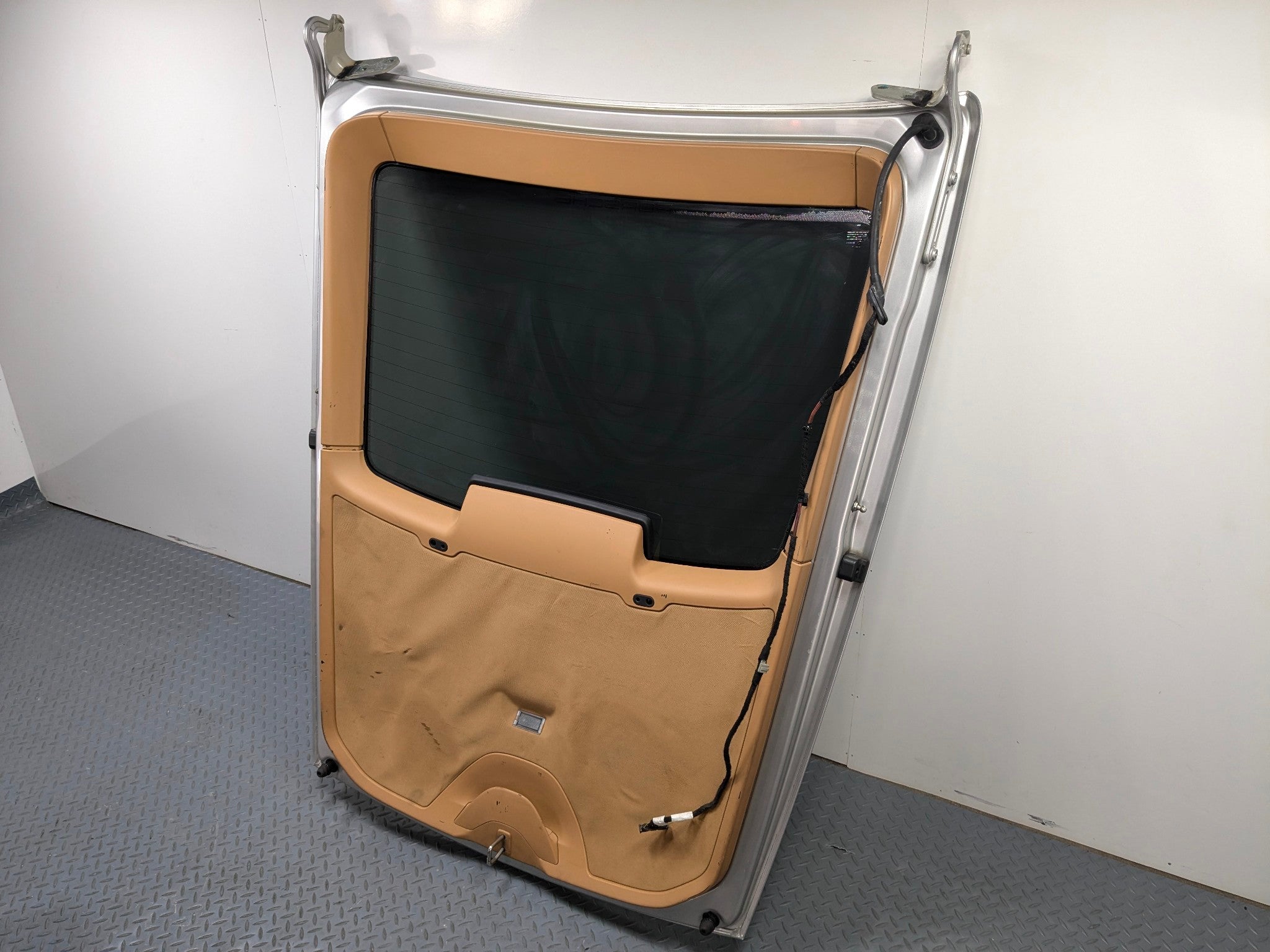 2006 - 2008 OEM PORSCHE CAYMAN REAR TRUNK TAILGATE WITH PRIVACY TINT GLASS