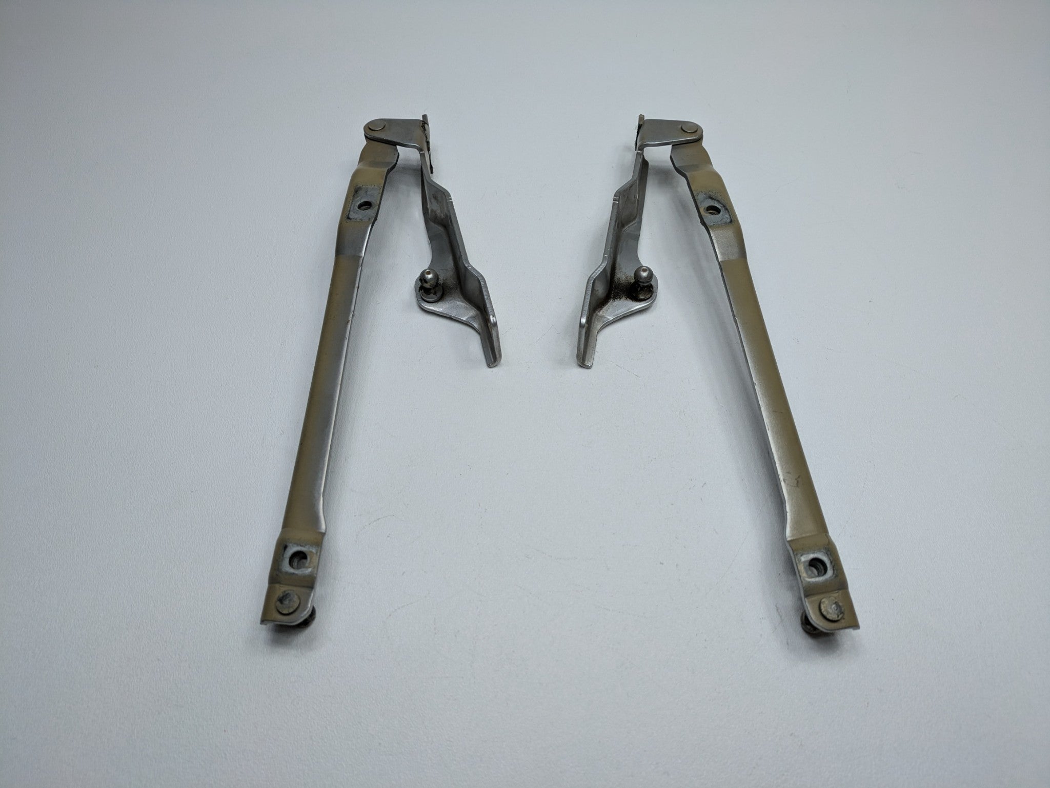 2006 - 2008 OEM PORSCHE CAYMAN FRONT LEFT AND RIGHT SIDE HOOD HINGES PAIR