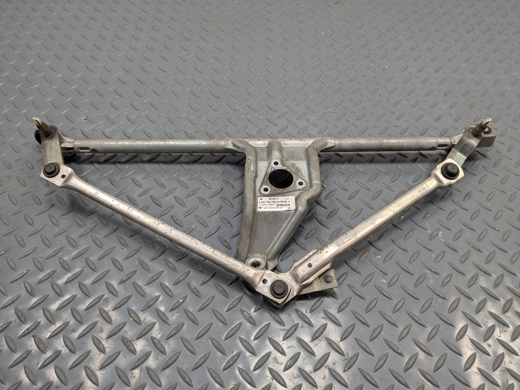 2006 - 2008 OEM PORSCHE CAYMAN FRONT WINDSHIELD WIPER TRANSMISSION LINKAGE