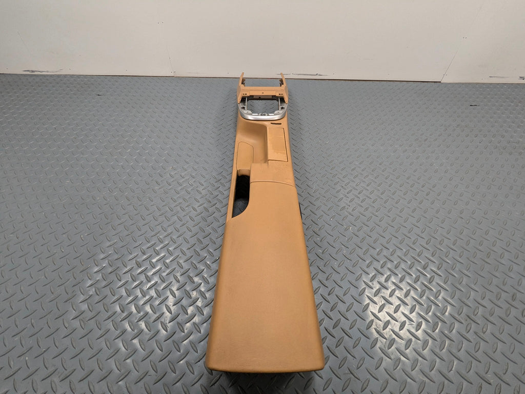 06 - 08 OEM PORSCHE CAYMAN FRONT CENTER CONSOLE ARMREST STORAGE BEIGE
