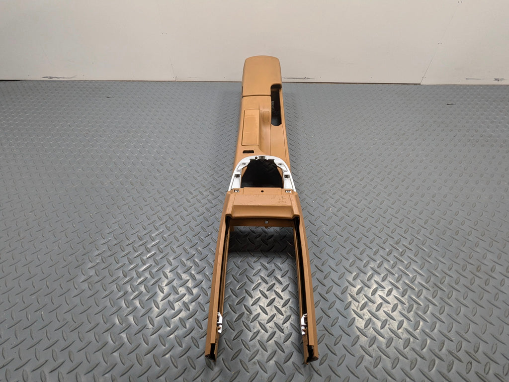 06 - 08 OEM PORSCHE CAYMAN FRONT CENTER CONSOLE ARMREST STORAGE BEIGE